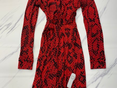 Dress Designer By Diane Von Furstenberg In Red, Size: 0 For Cheap