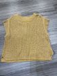 Sweater Short Sleeve By Old Navy In Gold, Size: S on Sale