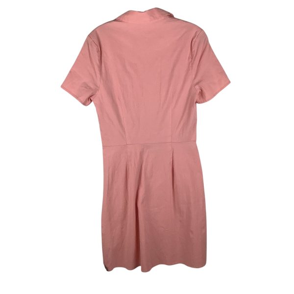 Dress Casual Short By Abercrombie And Fitch In Pink, Size: M Tall For Discount