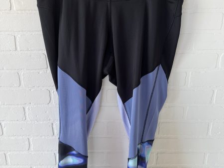 Athletic Leggings By Adidas In Black & Brown, Size: 22 Online Hot Sale