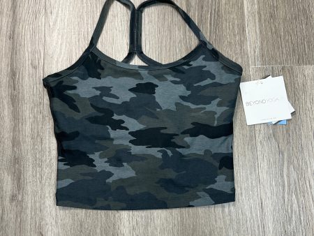 Athletic Bra By Beyond Yoga In Camouflage Print, Size: Xs Online Sale