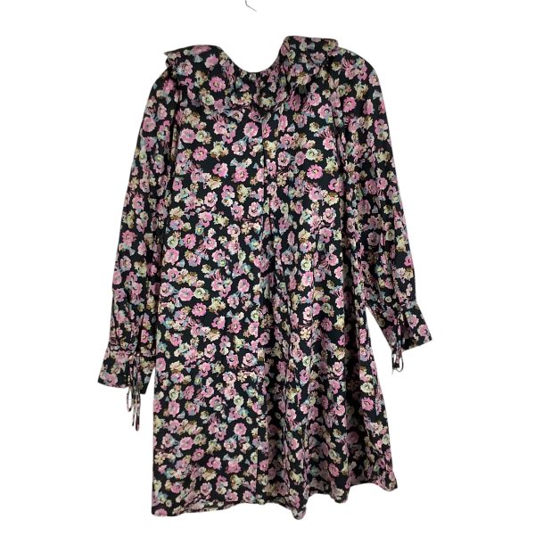 Dress Casual Midi By H&m In Floral Print, Size: L For Discount