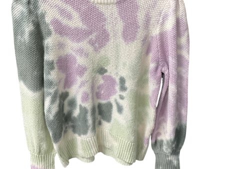 Sweater By Madewell In Tie Dye Print, Size: Xl Online Sale