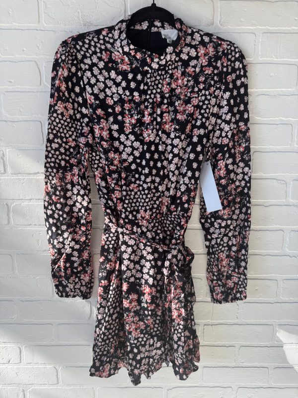 Dress Casual Short By DEE ELLY In Black & Pink, Size: M Sale