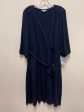 Dress Casual Midi By Draper James In Blue, Size: 2x on Sale