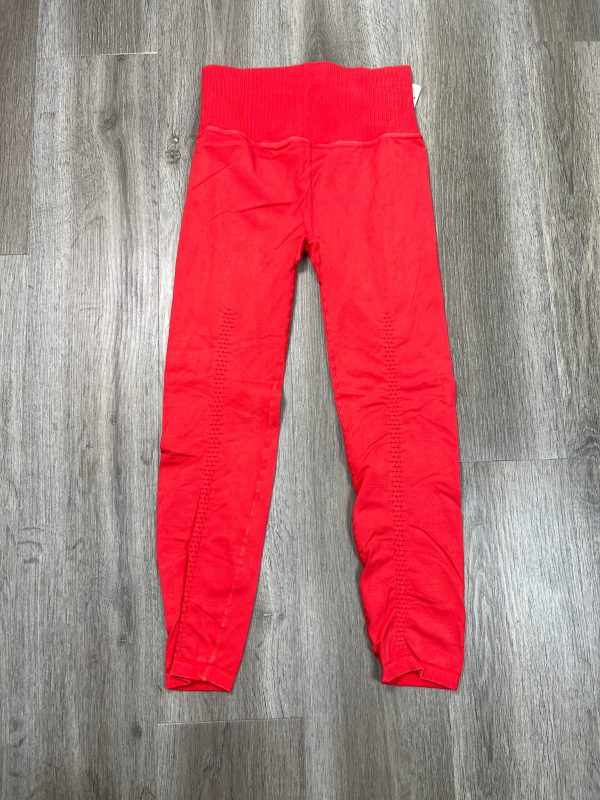 Athletic Leggings By Free People In Orange, Size: M Sale