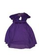 Purple Dress Casual Midi Clothes Mentor, Size 3x For Sale