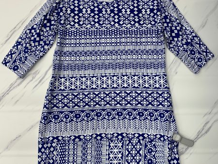 Dress Casual Midi By Vineyard Vines In Blue, Size: L Online