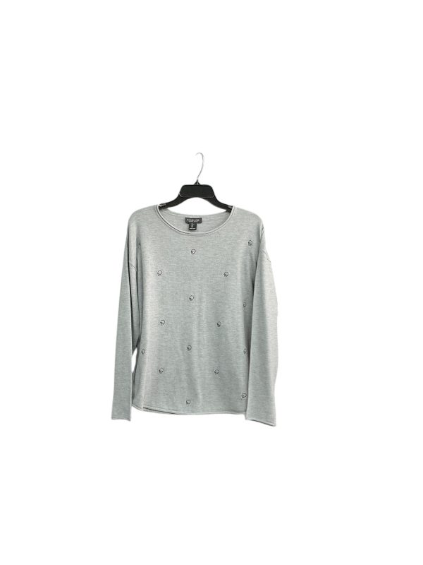 Sweater By Rachel Zoe In Grey, Size: L Online now