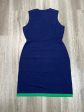 Dress Casual Midi By Anne Klein In Blue, Size: L For Cheap