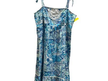 Dress Casual Midi By Lilly Pulitzer In Blue, Size: M Sale