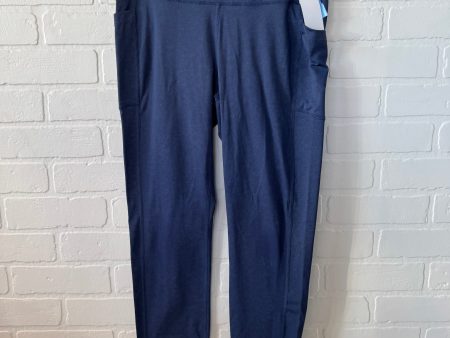 Athletic Leggings By Mondetta In Blue, Size: 8 Hot on Sale