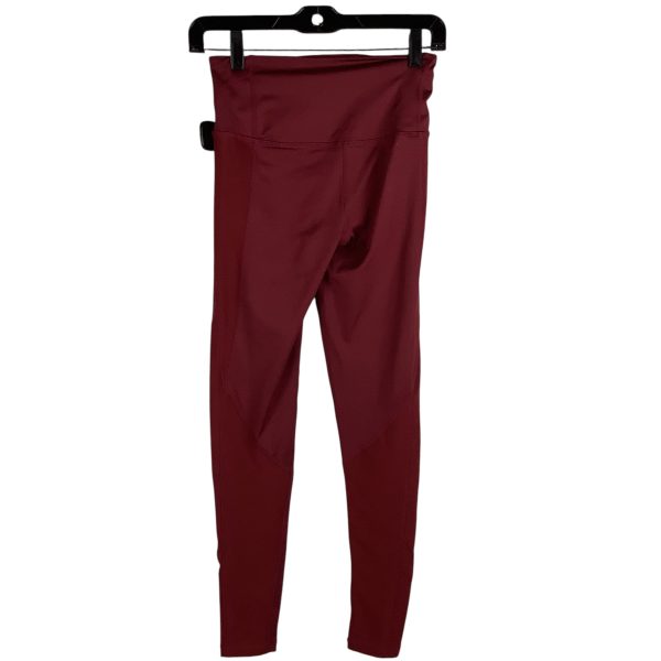 Athletic Leggings By Free People In Maroon, Size: Xs Online Hot Sale