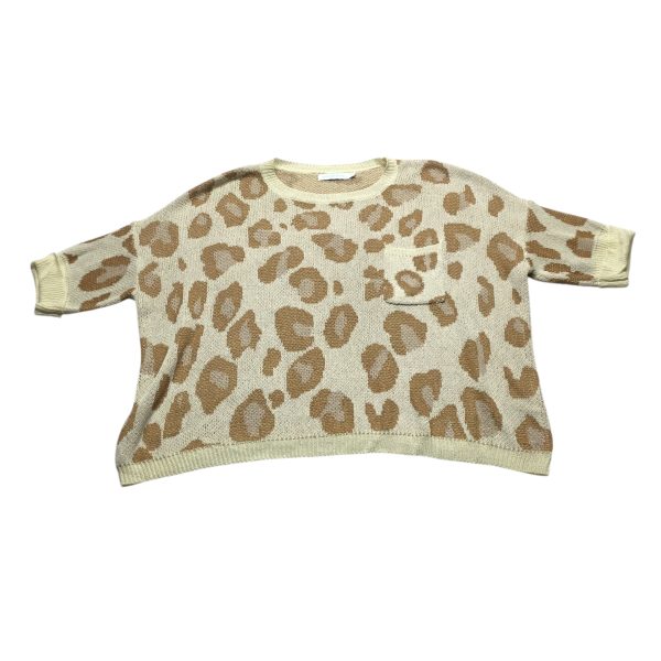 Sweater By Clothes Mentor In Animal Print, Size: S Sale