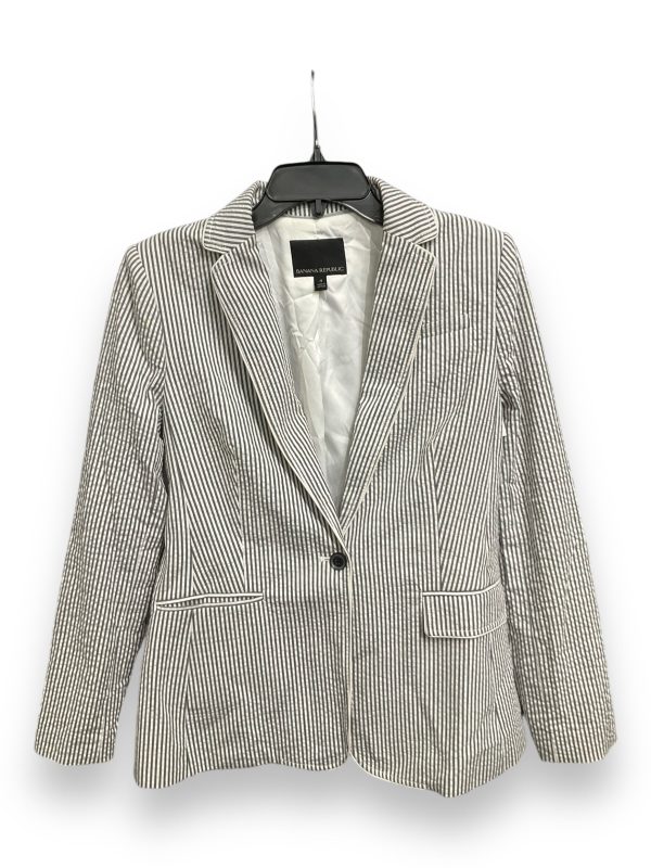 Blazer By Banana Republic In Striped Pattern, Size: S on Sale