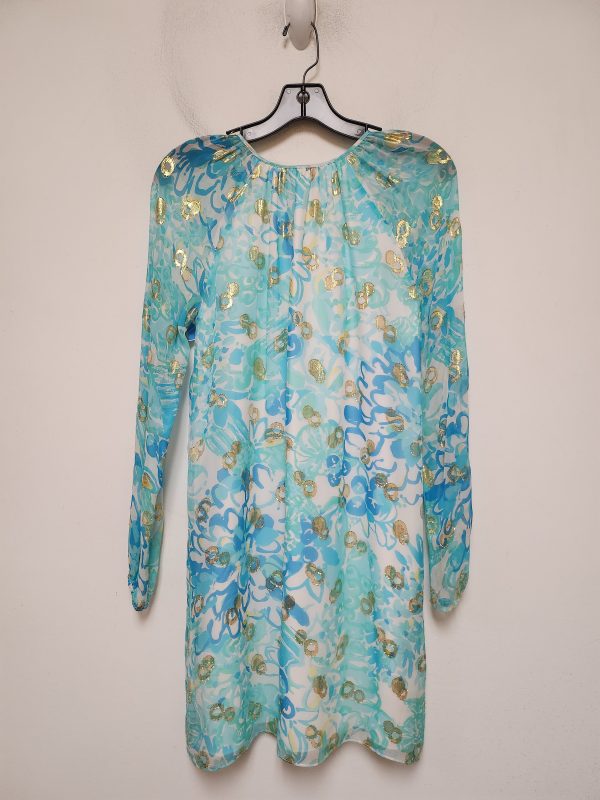 Dress Designer By Lilly Pulitzer In Floral Print, Size: Xs For Cheap