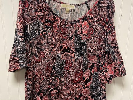 Top 3 4 Sleeve By Michael By Michael Kors In Pink, Size: 1x Cheap