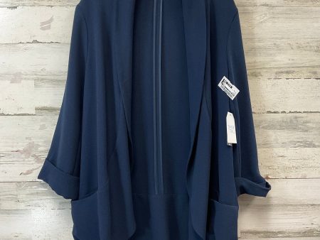 Blazer By Time And Tru In Blue, Size: Xl Online Hot Sale