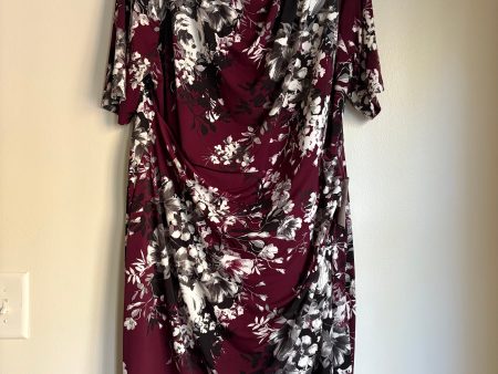 Dress Work By Connected Apparel In Floral Print, Size: 1x For Sale