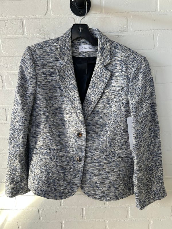 Blazer By Calvin Klein In Blue, Size: L Hot on Sale