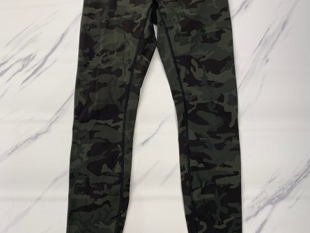 Athletic Leggings By Lululemon In Camouflage Print, Size: 6 Online Hot Sale