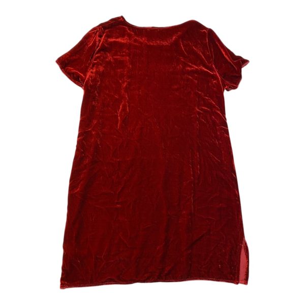 Dress Casual Short By Nation In Red, Size: L For Cheap