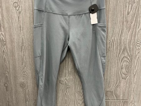 Athletic Leggings By Apana In Grey, Size: M Discount