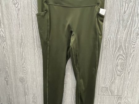 Athletic Leggings By All In Motion In Green, Size: M Online now