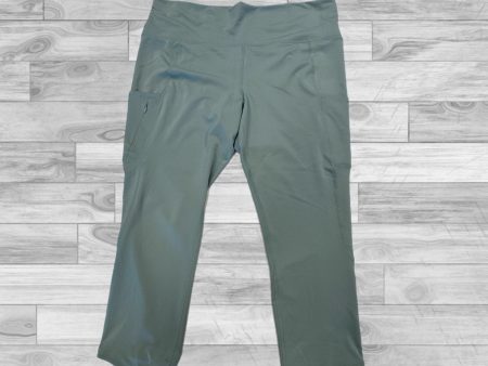 Athletic Capris By Clothes Mentor In Green, Size: Xl Discount