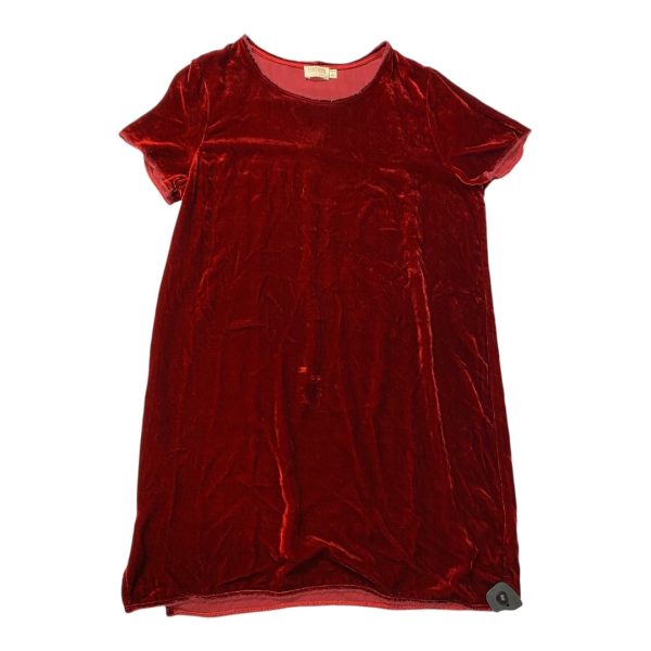 Dress Casual Short By Nation In Red, Size: L For Cheap