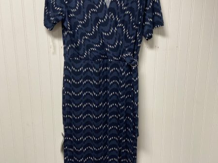 Dress Casual Maxi By Lane Bryant In Navy, Size: 2x Online Sale