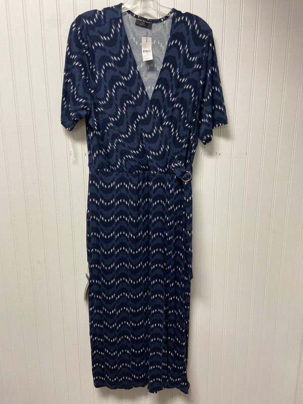 Dress Casual Maxi By Lane Bryant In Navy, Size: 2x Online Sale