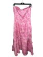 Dress Casual Midi By Clothes Mentor In Pink, Size: L Supply