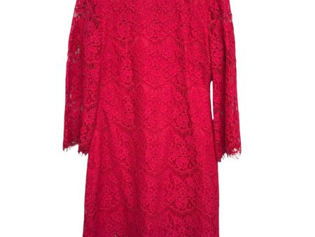 Dress Party Short By Cynthia Steffe In Red, Size:M For Cheap