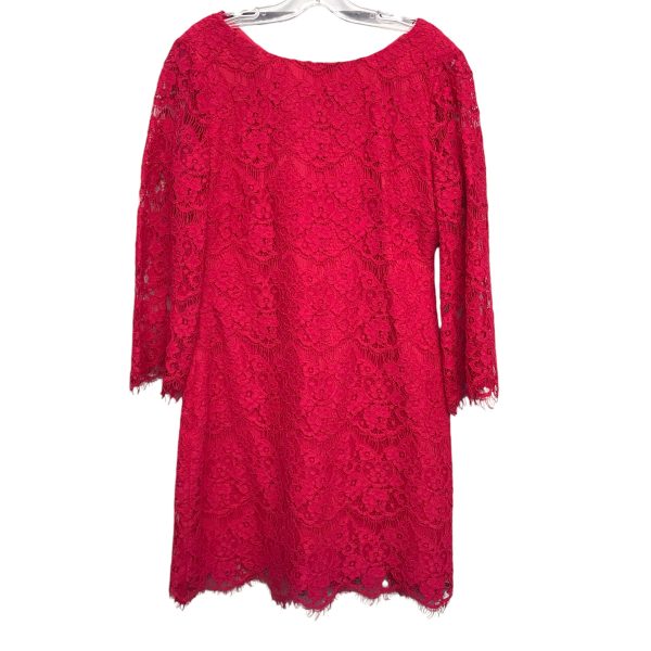 Dress Party Short By Cynthia Steffe In Red, Size:M For Cheap