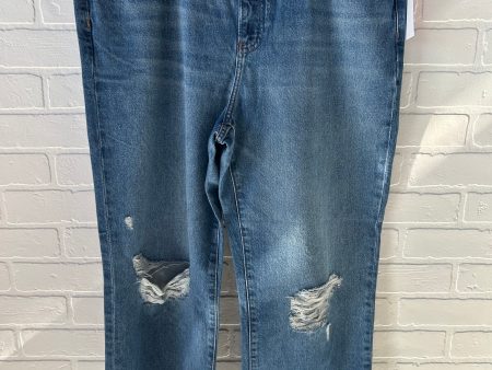 Jeans Boot Cut By Express In Blue Denim, Size: 14 For Sale