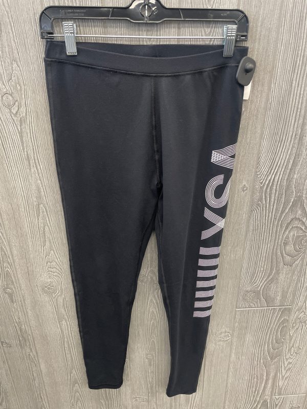 Athletic Leggings By Clothes Mentor In Black, Size: M For Sale