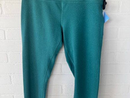 Athletic Leggings By Lululemon In Green, Size: 14 Sale