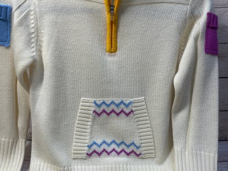 Sweater By Cmc In Cream & Yellow, Size: Xs Cheap