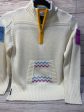 Sweater By Cmc In Cream & Yellow, Size: Xs Cheap