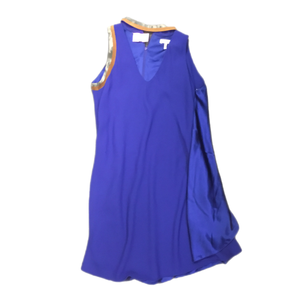 Dress Casual Short By Clothes Mentor In Blue, Size: M Hot on Sale