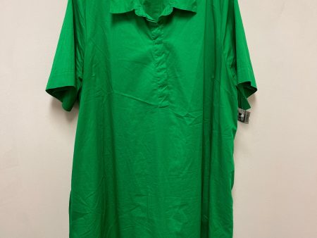 Dress Casual Short By Old Navy In Green, Size: Xl Online Sale