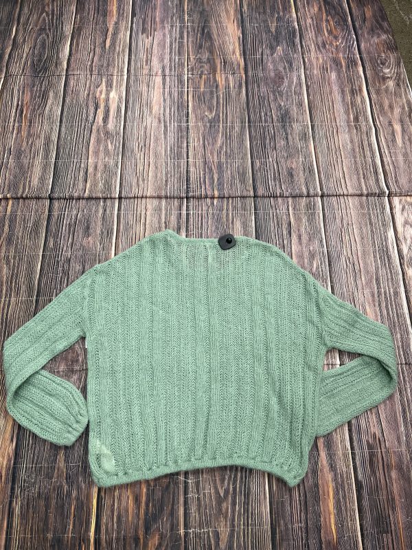 Sweater By Free People In Green, Size: M Cheap