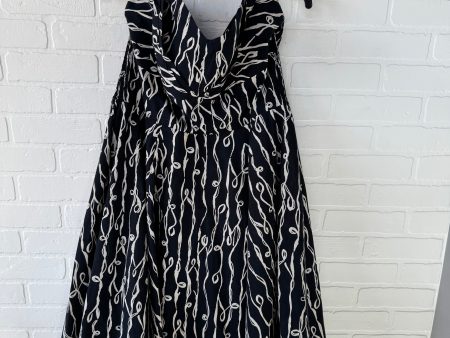 Dress Party Midi By Cma In Black & Cream, Size: 1x Sale