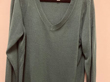 Sweater By Croft And Barrow In Green, Size: Xl Discount