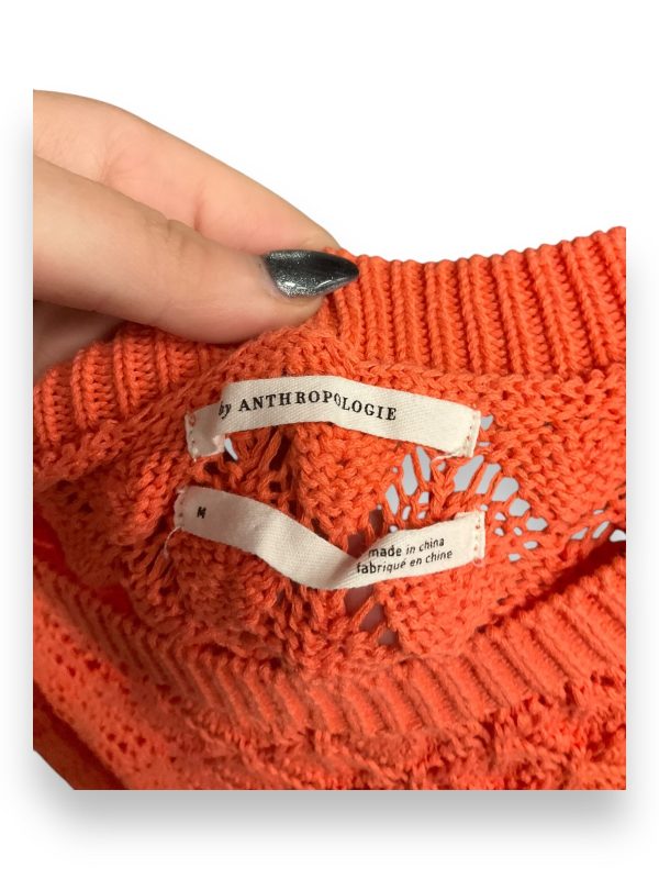 Sweater By Anthropologie In Orange, Size: M Online