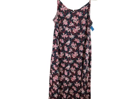 Dress Casual Midi By Loft In Floral Print, Size: 1x Sale