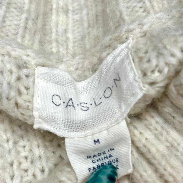 Dress Sweater By Caslon In Cream, Size: M Online now