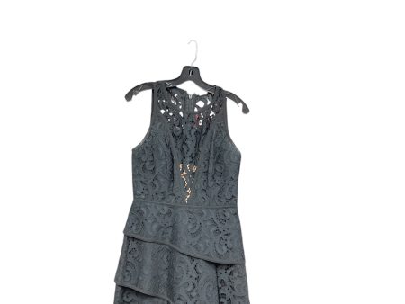 Dress Party Short By Bcbgmaxazria In Black & Blue, Size: 8 For Sale