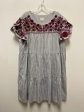 Dress Casual Midi By Clothes Mentor In Grey, Size: 2x Cheap